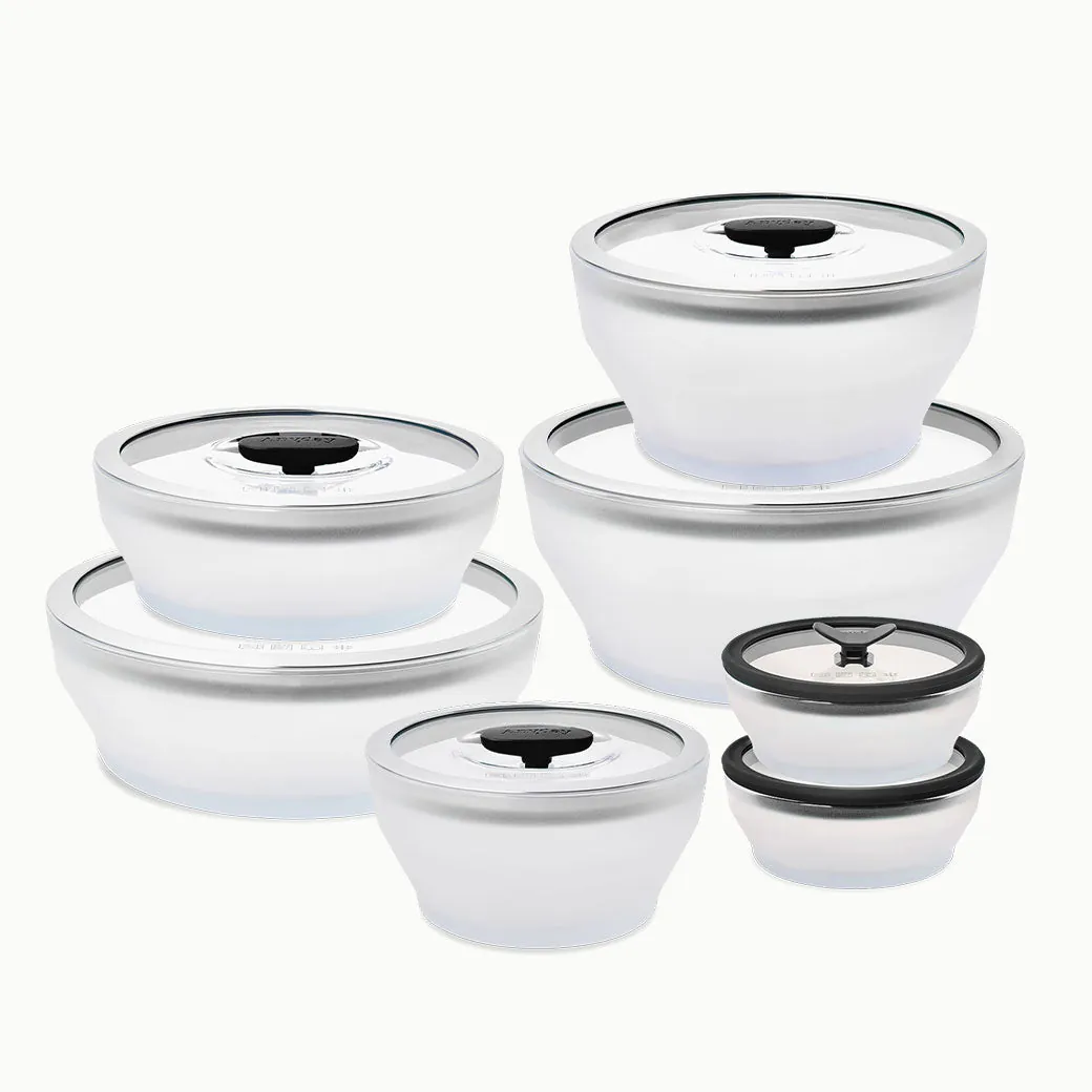 FrostGlass™ – Potes Herméticos de Vidro 7 Peças - imagem 2