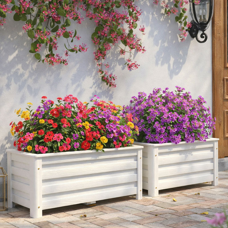 Buquê Artificial de Eucalipto e Violeta com Estaca para Jardim - imagem 7